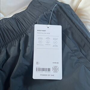 Athleta Black Rise Pant